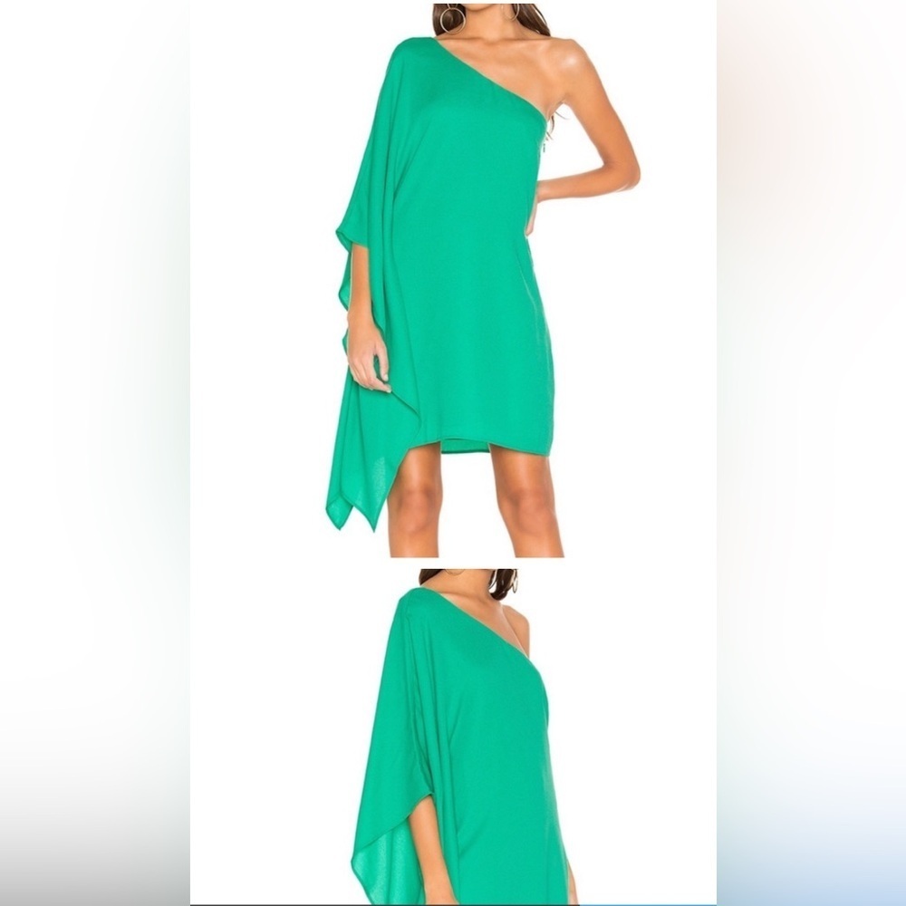 cupcakes and cashmere Deliz Dress Leaf Green